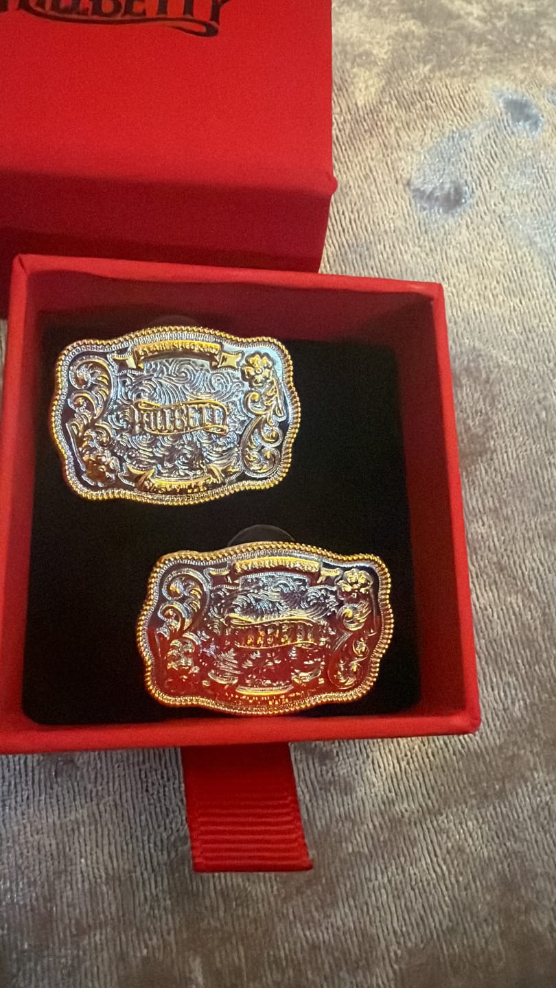 Customer photo review of Rodeo Betty Earrings