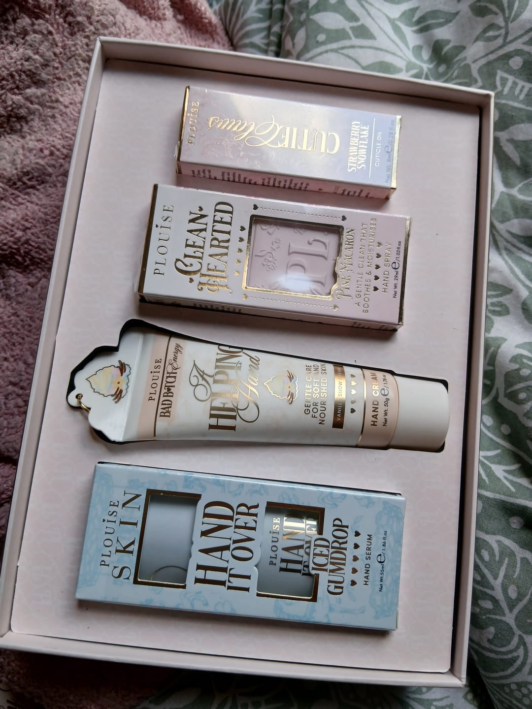 Customer photo review of Always On Hand, Hand Care Gift Set