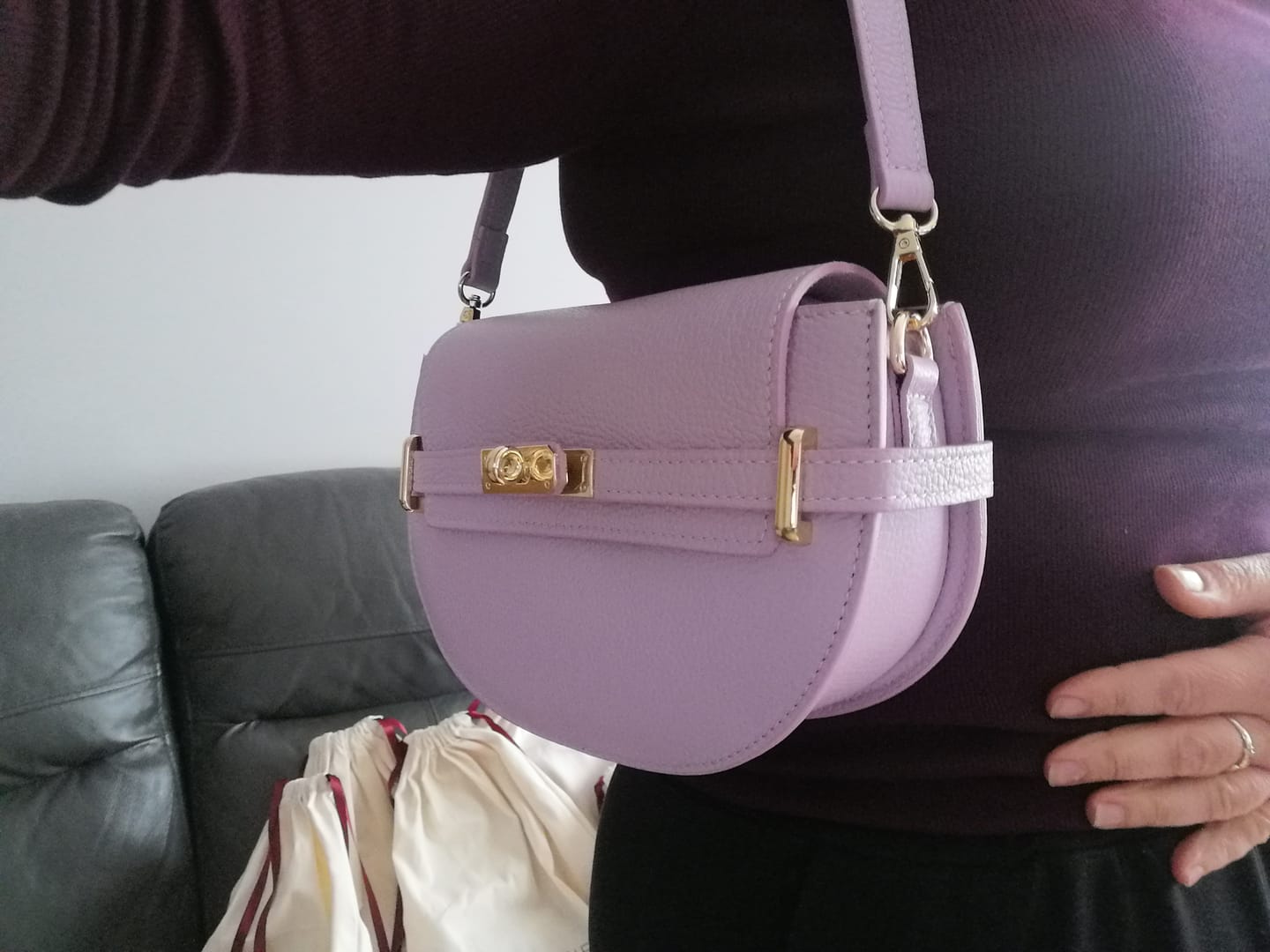 Customer photo review of The Loren Bag