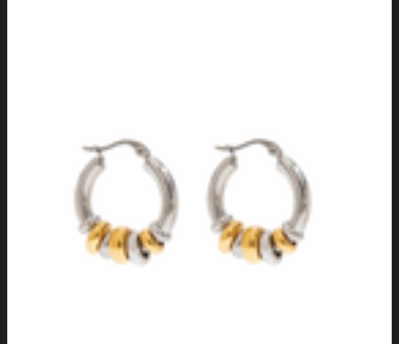 Customer photo review of Par Arracada Con Aros