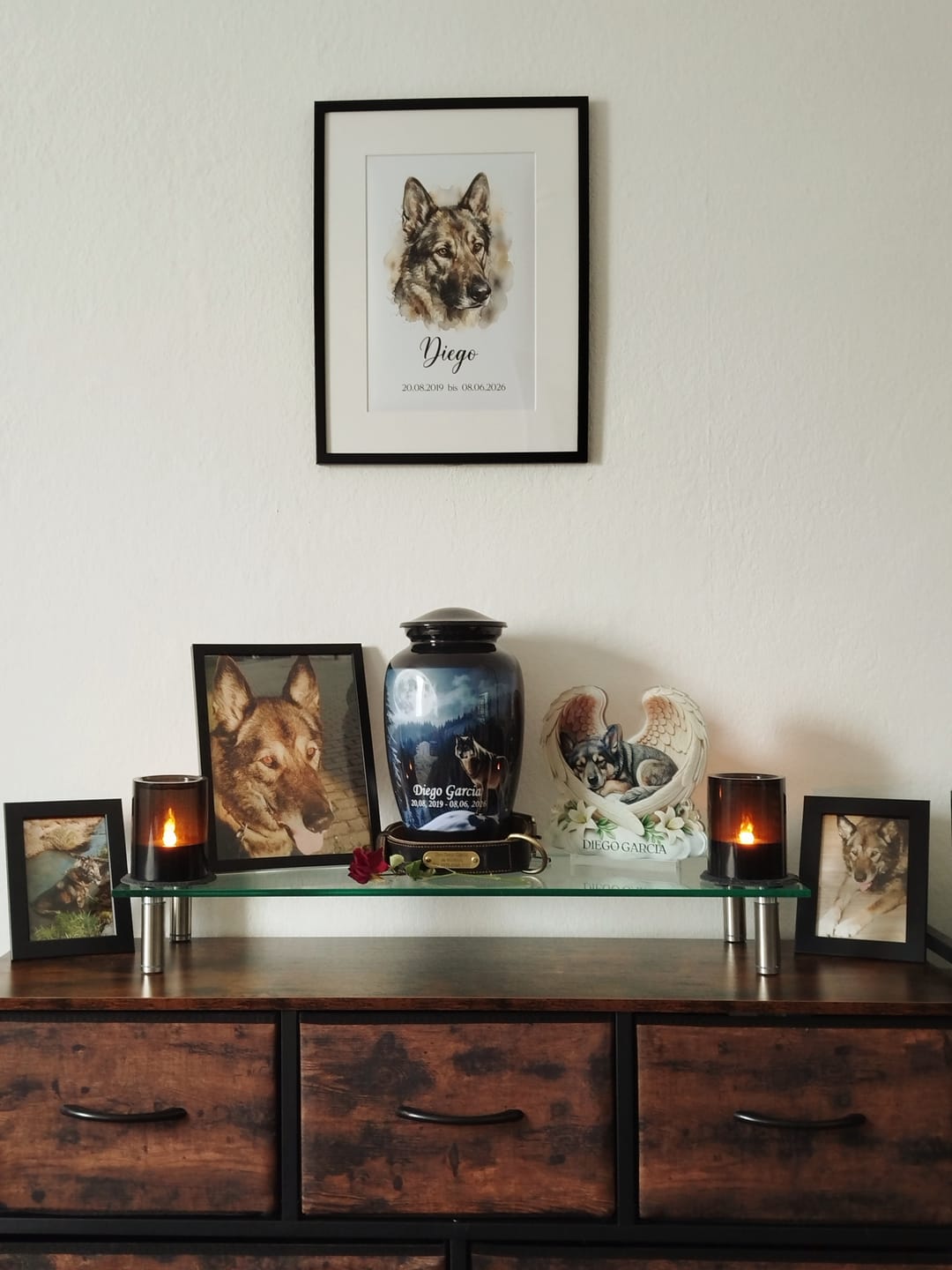 Customer photo review of Tierportrait als Aquarell-Kunstwerk