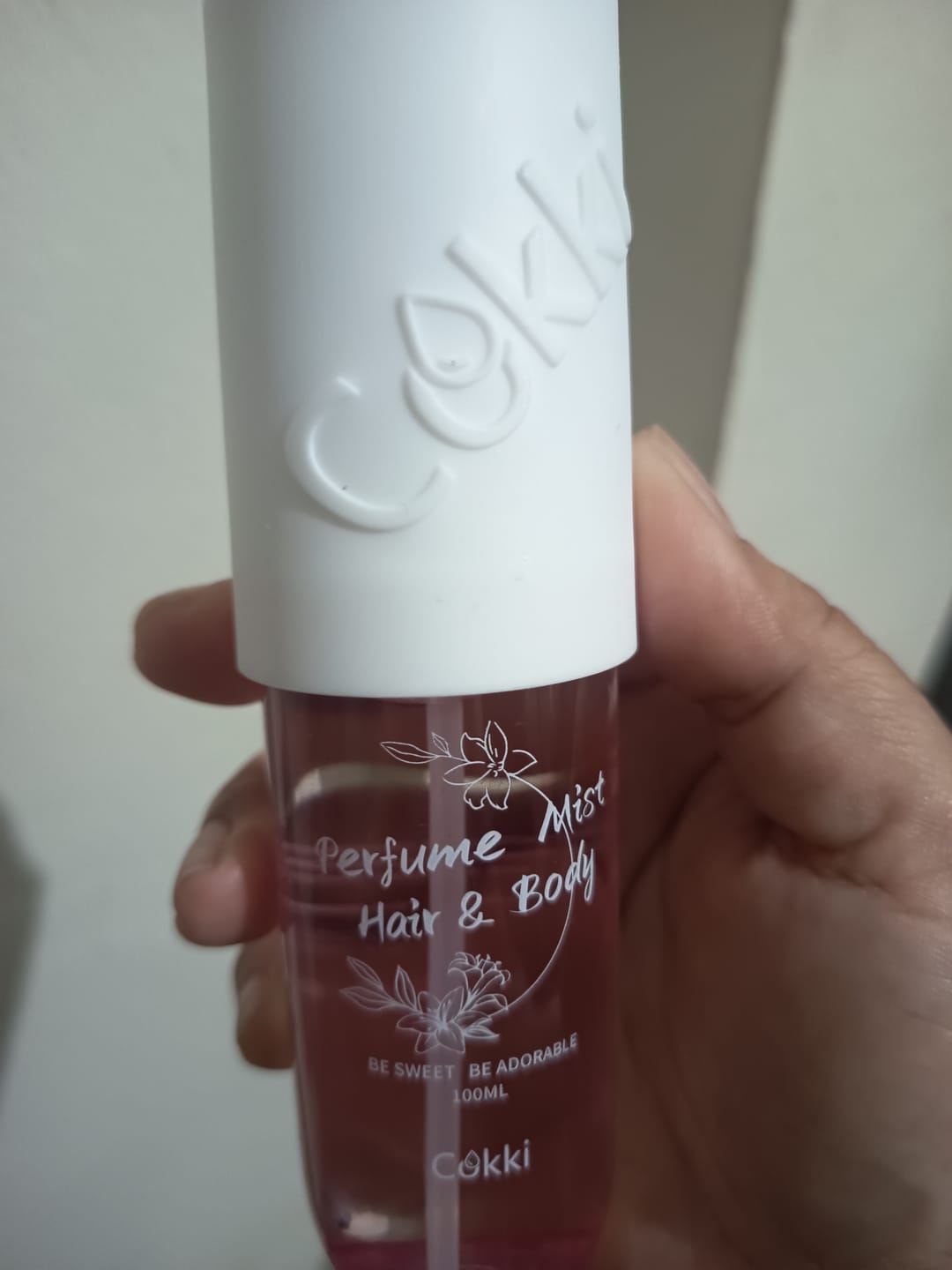 Customer photo review of สเปรย์น้ำหอมบำรุงผมและผิวกาย 100มล.*2