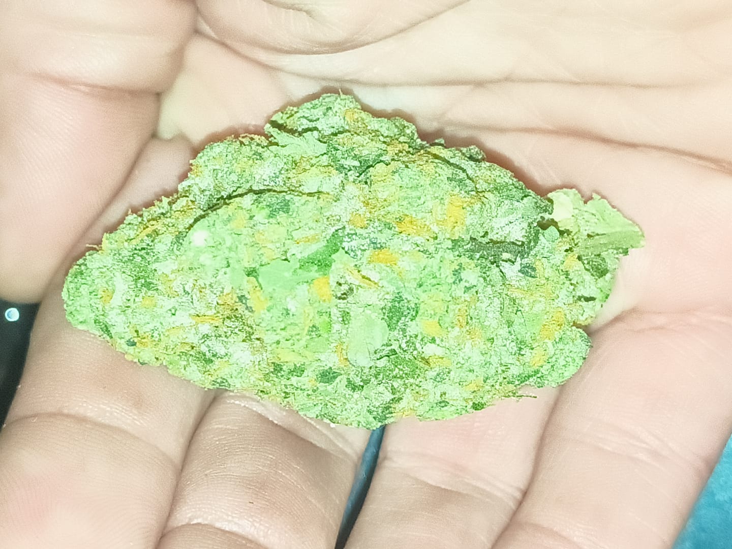 Customer photo review of Headband THCA Flower (Exotic)