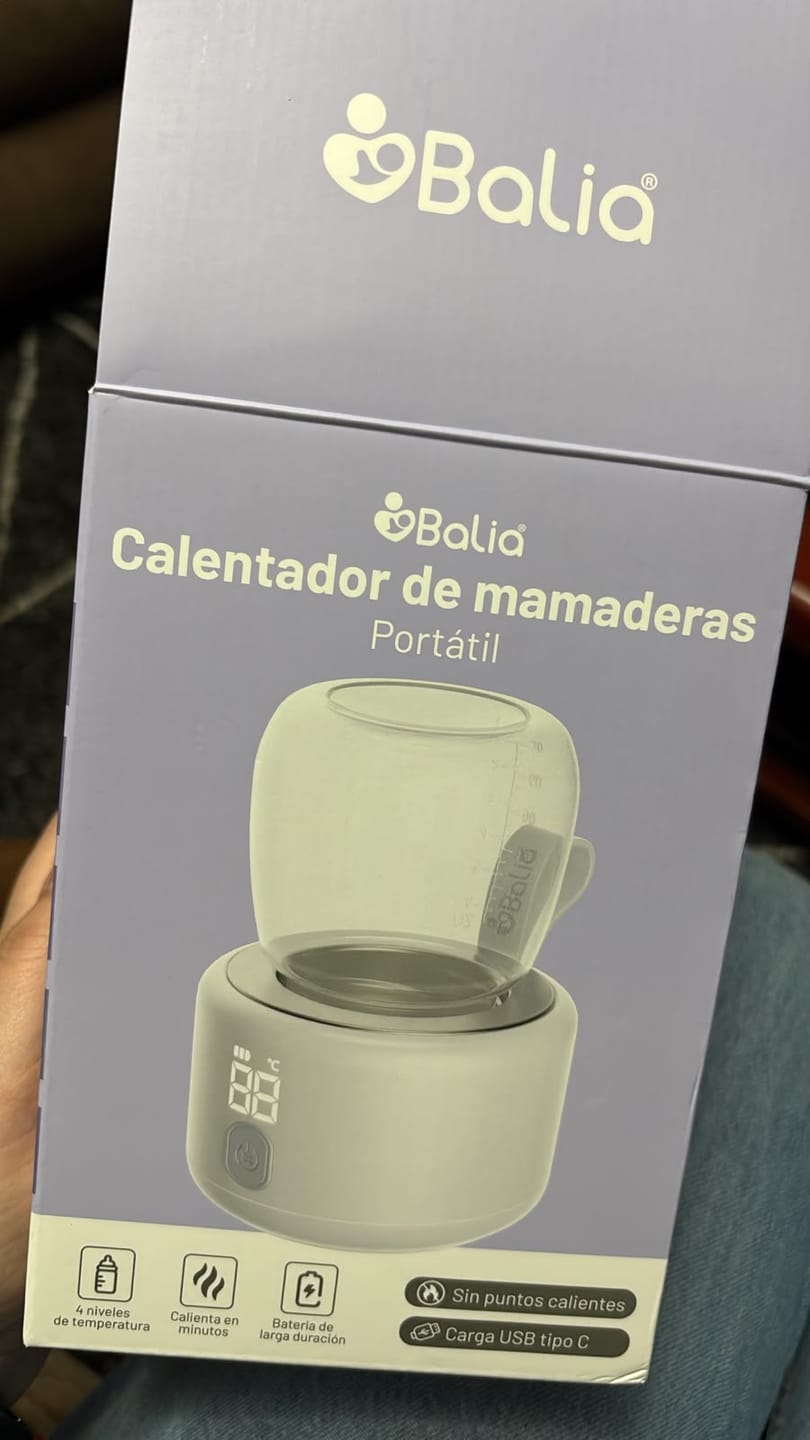 Customer photo review of Calentador de mamaderas portátil