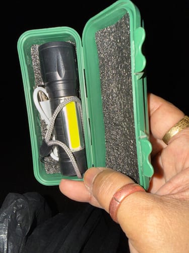 Customer photo review of PowerBeam Rechargeable LED Torch Light