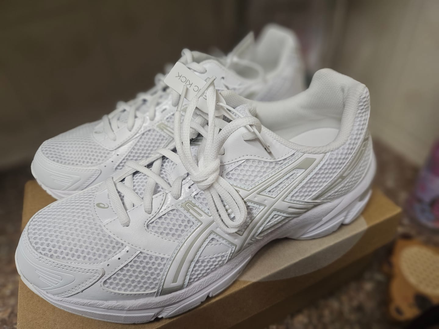 Customer photo review of ASICS GEL-1130 'White Polar Shade'