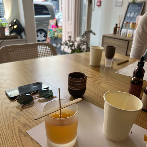 Customer photo review of Bespoke Candle Making Workshop