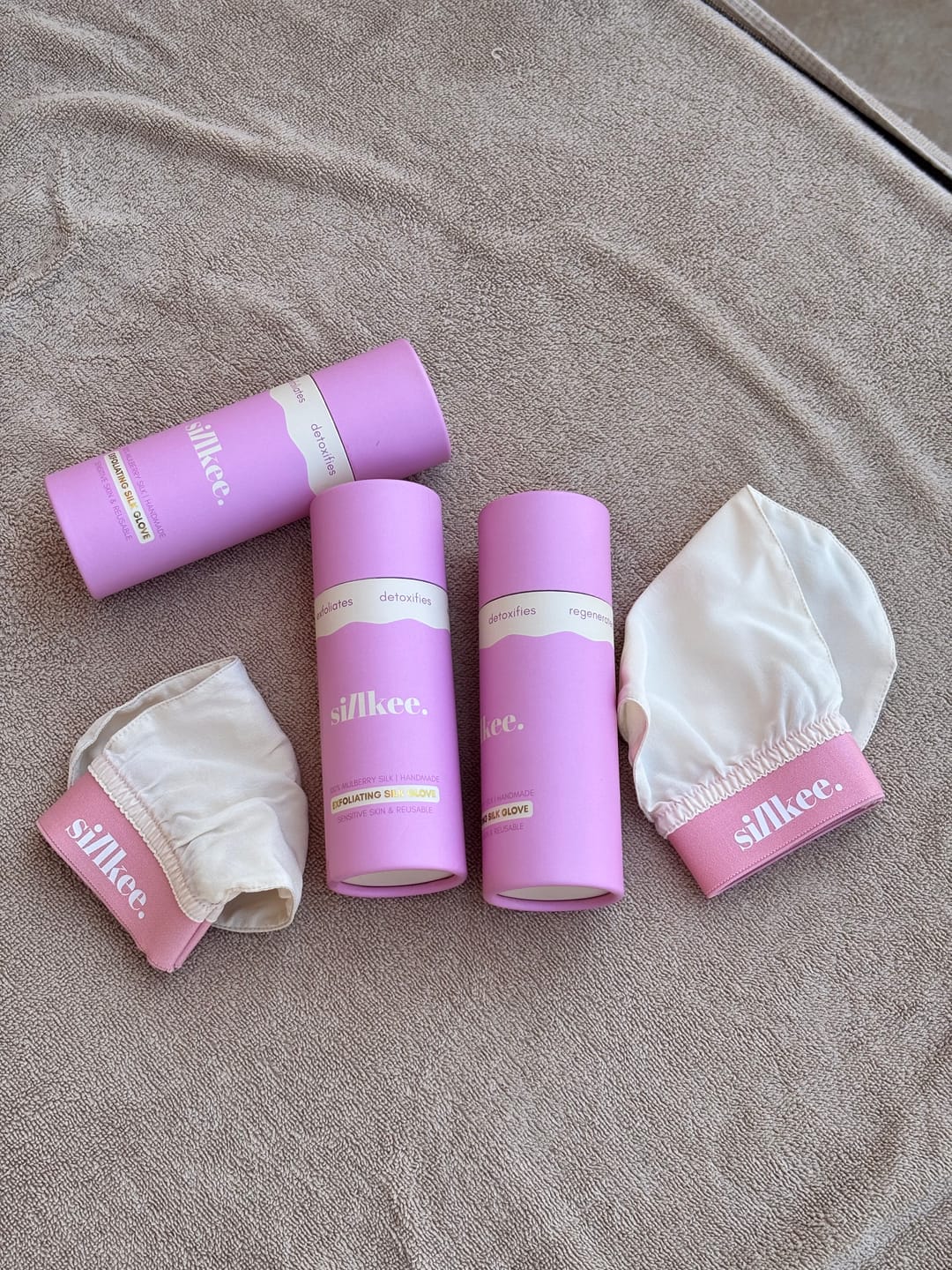 Customer photo review of The Reset Body Mitt