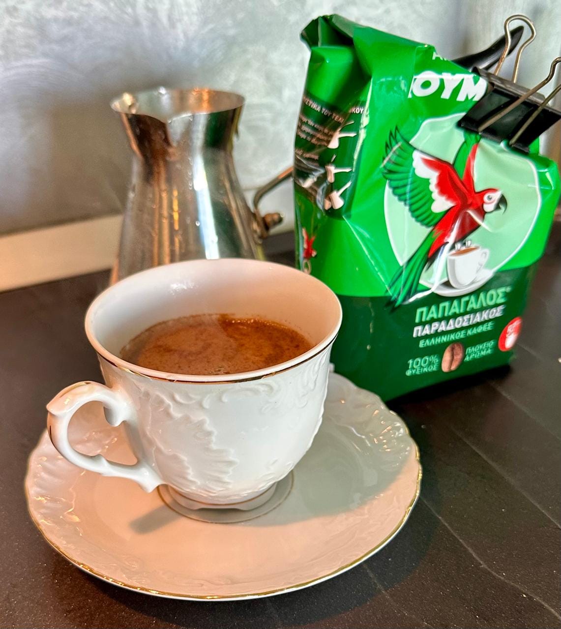 Customer photo review of Greek coffee Loumidis - 490g