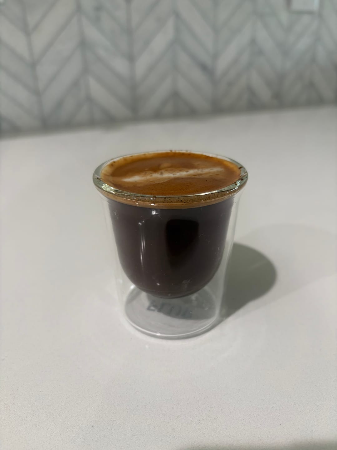 Customer photo review of FLUR Cortado Glasses