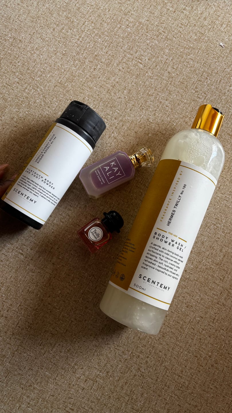 Customer photo review of Inspired by Hermes Twilly Body Wash