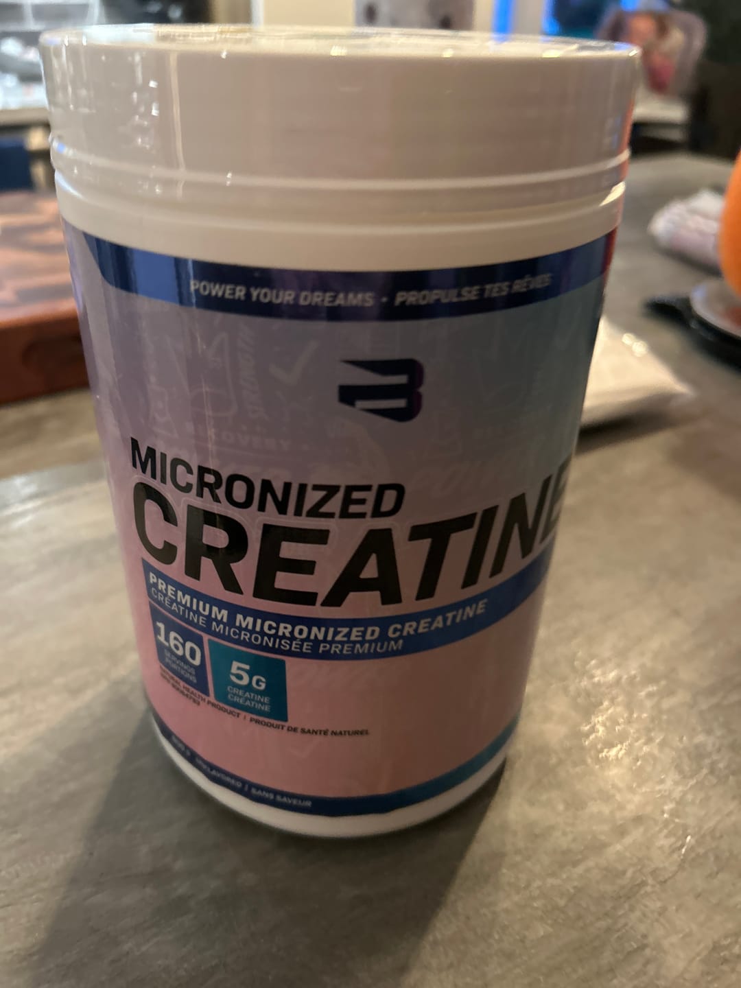Customer photo review of Believe - Créatine Micronisée - 800g