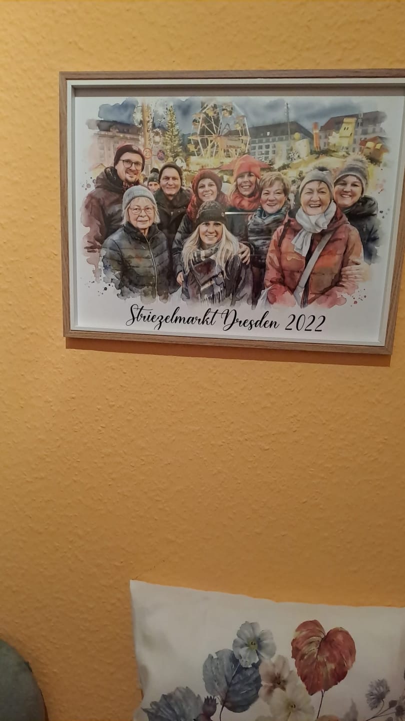 Customer photo review of Dein Auto / Motorrad als Aquarell-Kunstwerk