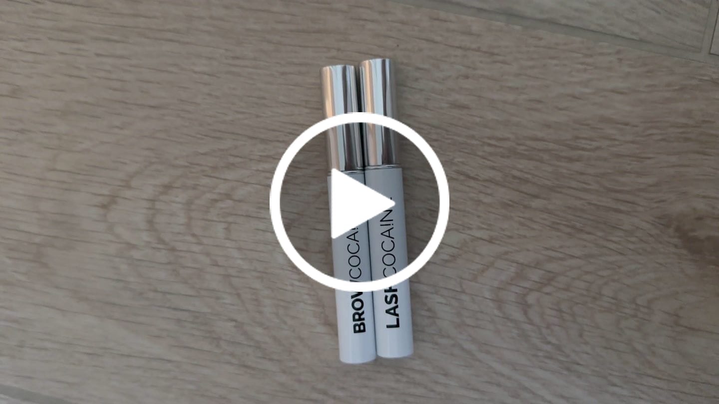 Customer video review of LASHCOCA!NE & BROWCOCA!NE