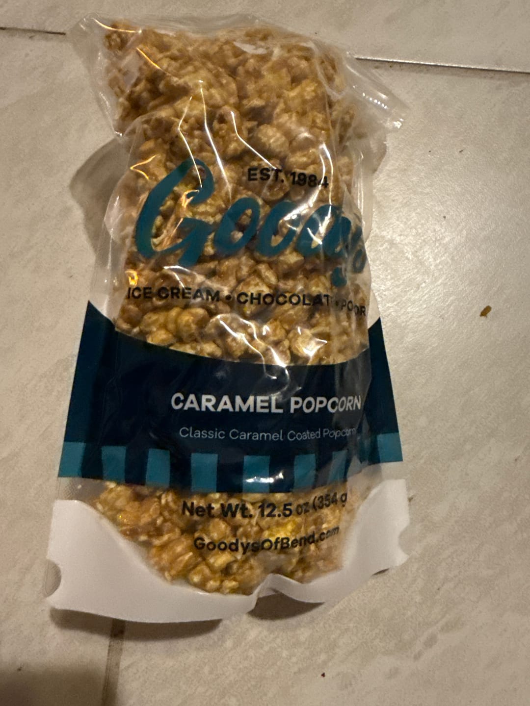 Customer photo review of Caramel Popcorn