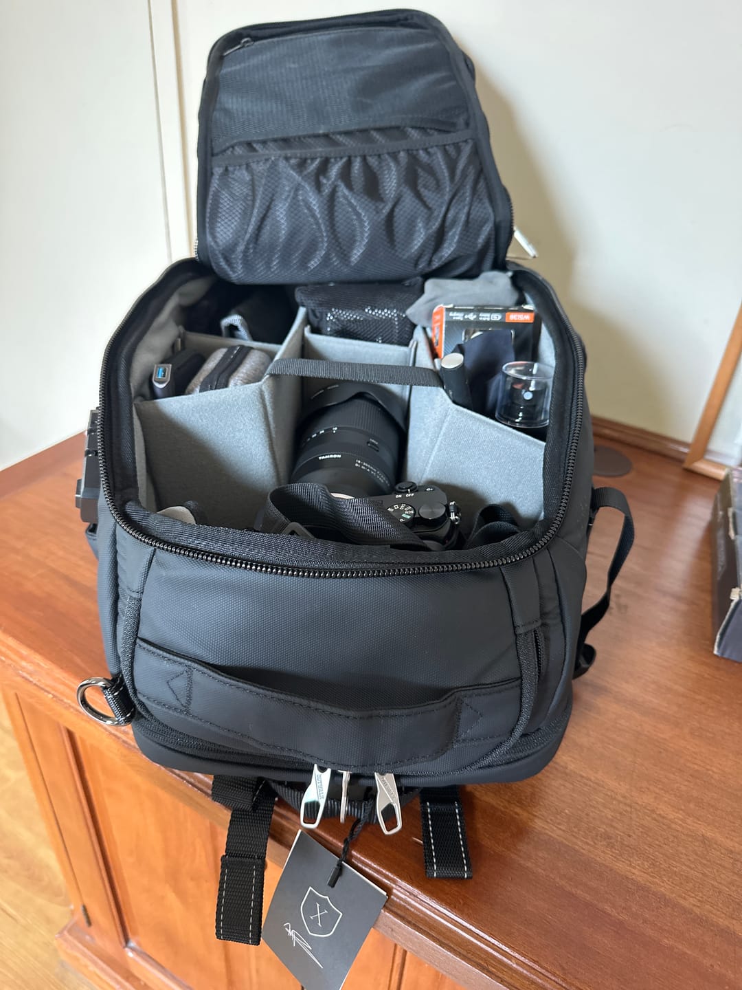 Customer photo review of Professional Photography Backpack