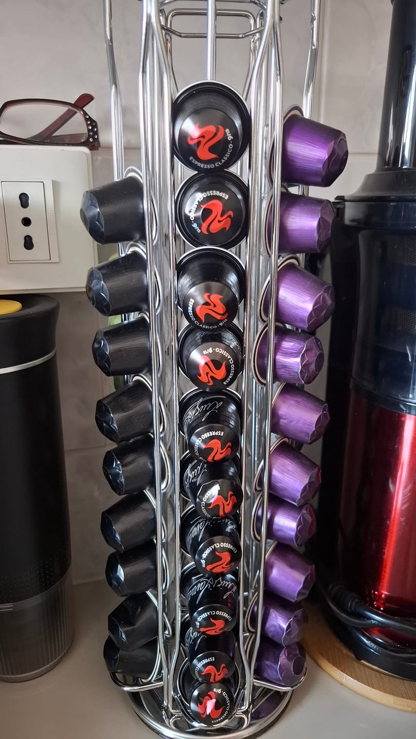 Customer photo review of Portacápsulas Para Nespresso 60 Cápsulas