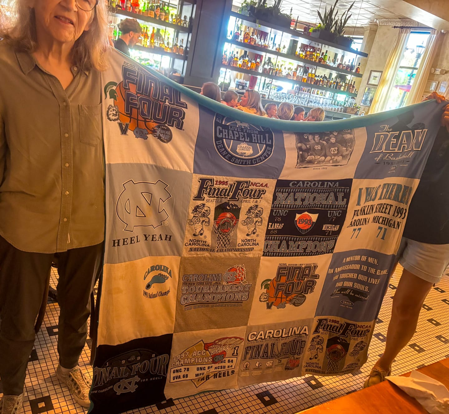 Customer photo review of Project Repat T-Shirt Quilt