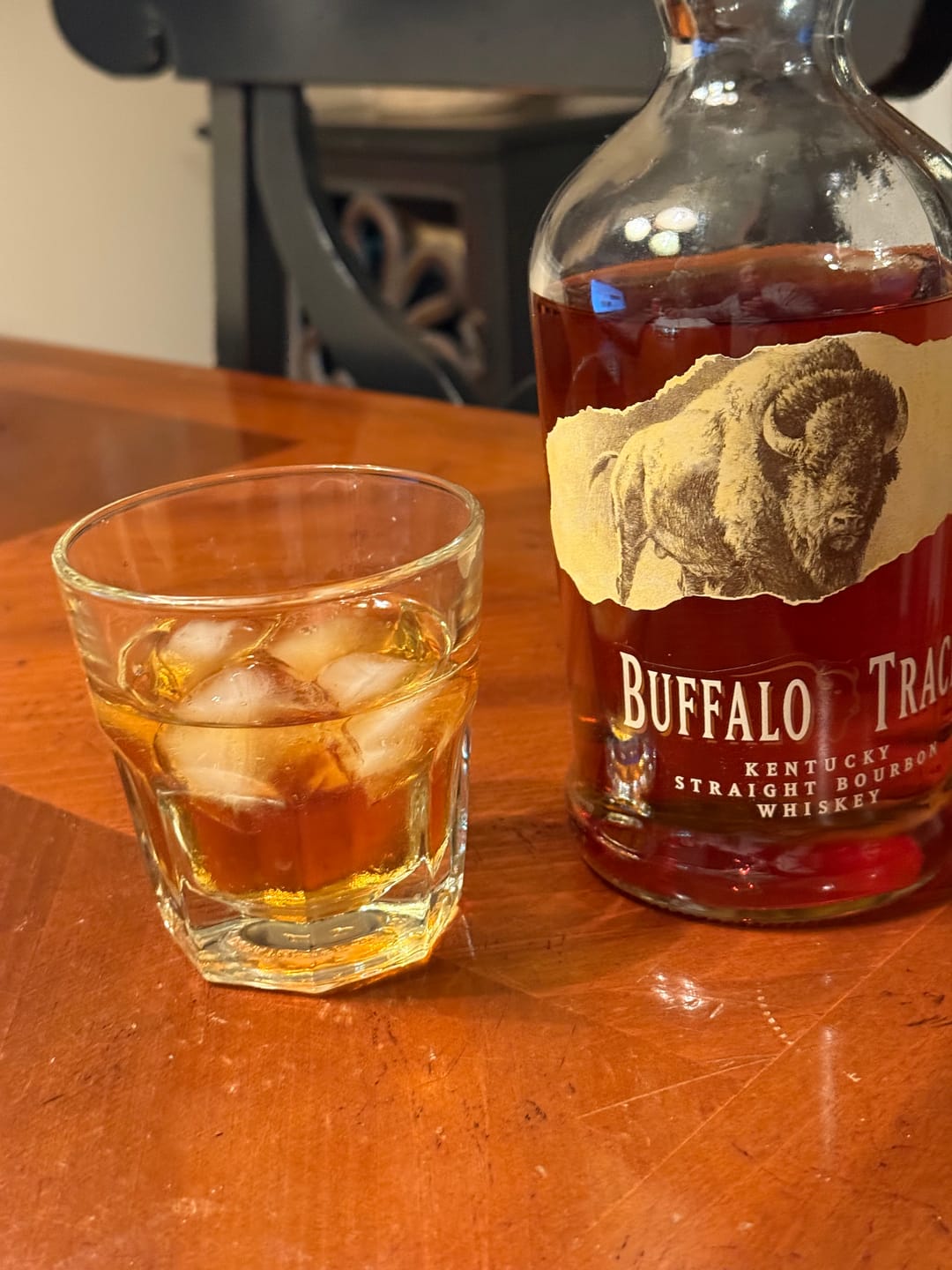 Customer photo review of Buffalo Trace Bourbon Whiskey 6 Pack