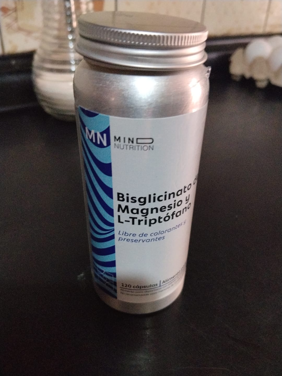 Customer photo review of Bisglicinato de Magnesio + L-TRP