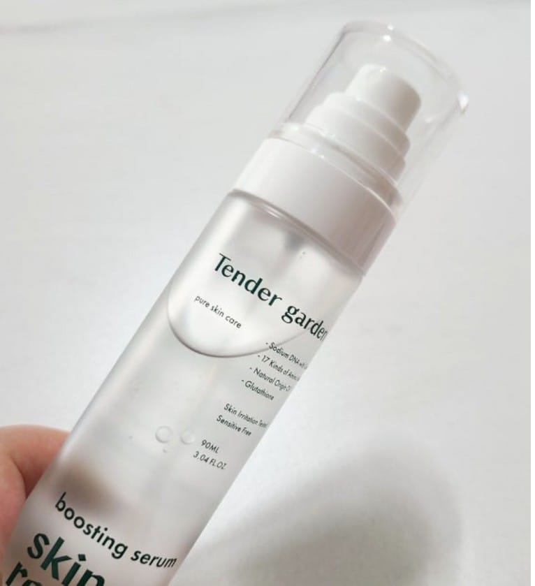 Customer photo review of Tender Garden Skin Renewal PDRN Dual Boosting Set 90ml