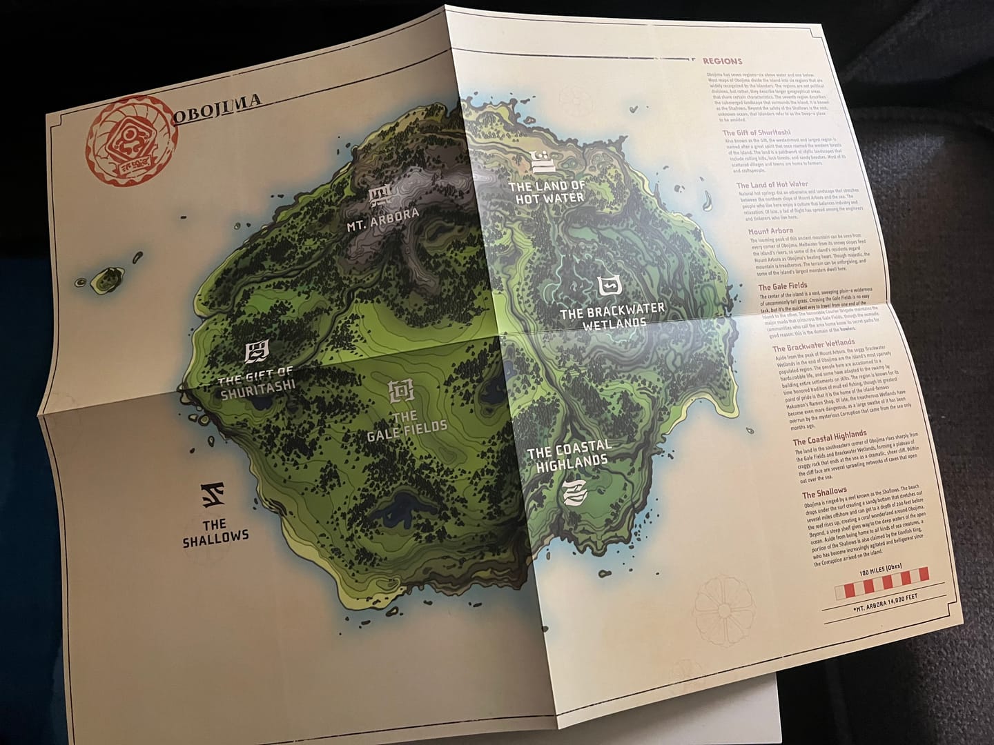 Customer photo review of Obojima: Tales from the Tall Grass – Hardcover Campaign Book