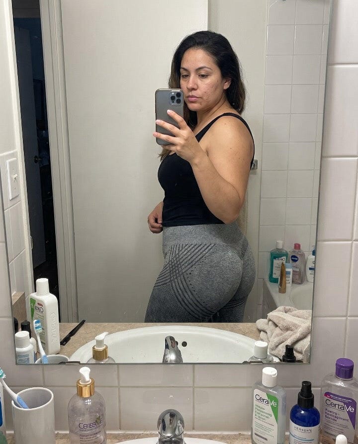 Customer photo review of Leggings 3D anticellulite