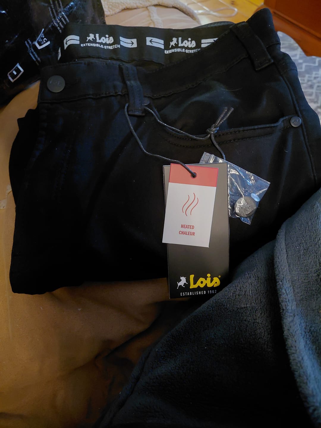 Customer photo review of Brad Slim Jeans Doublé