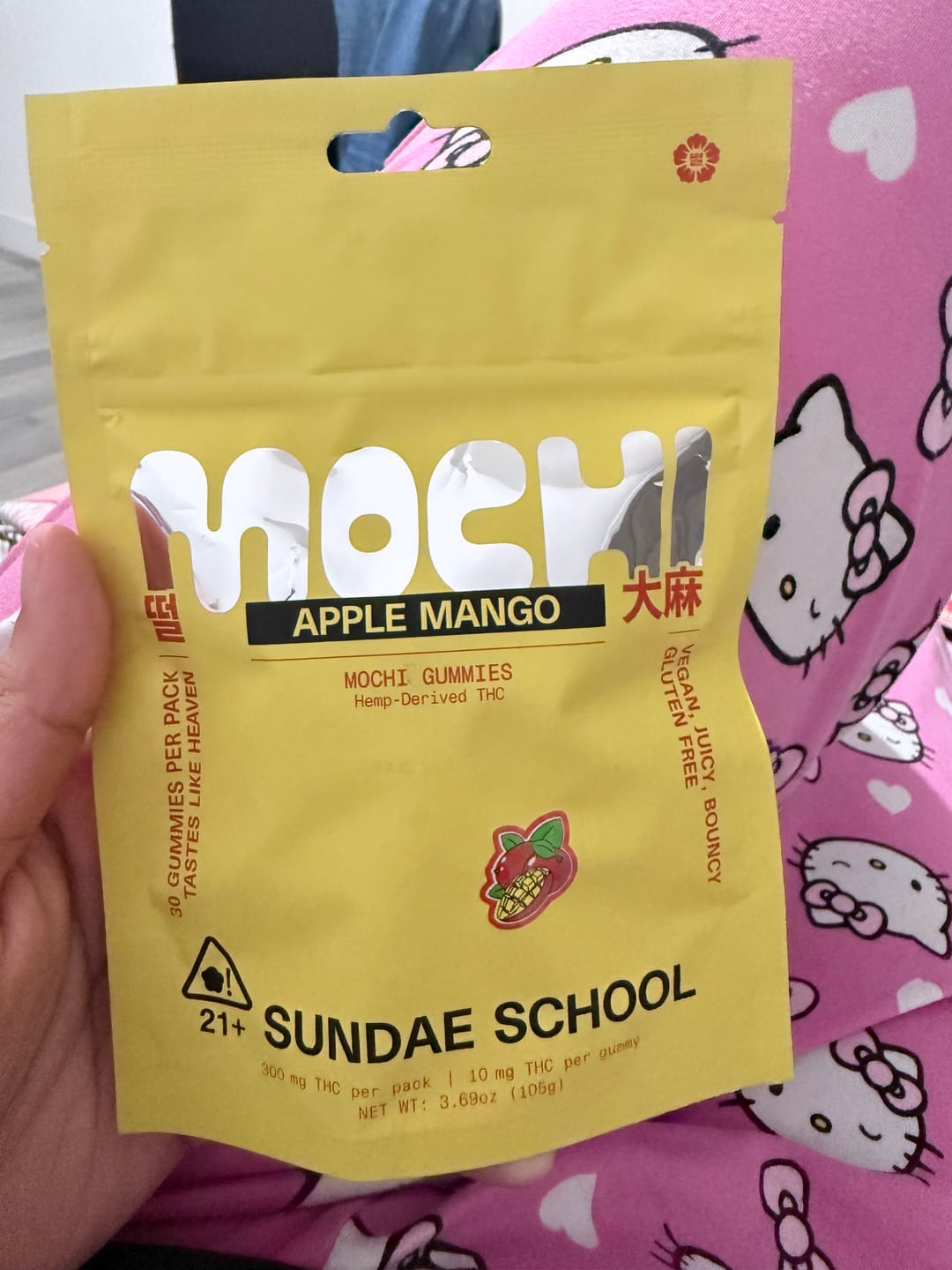 Customer photo review of Apple Mango (10mg) Value Pack