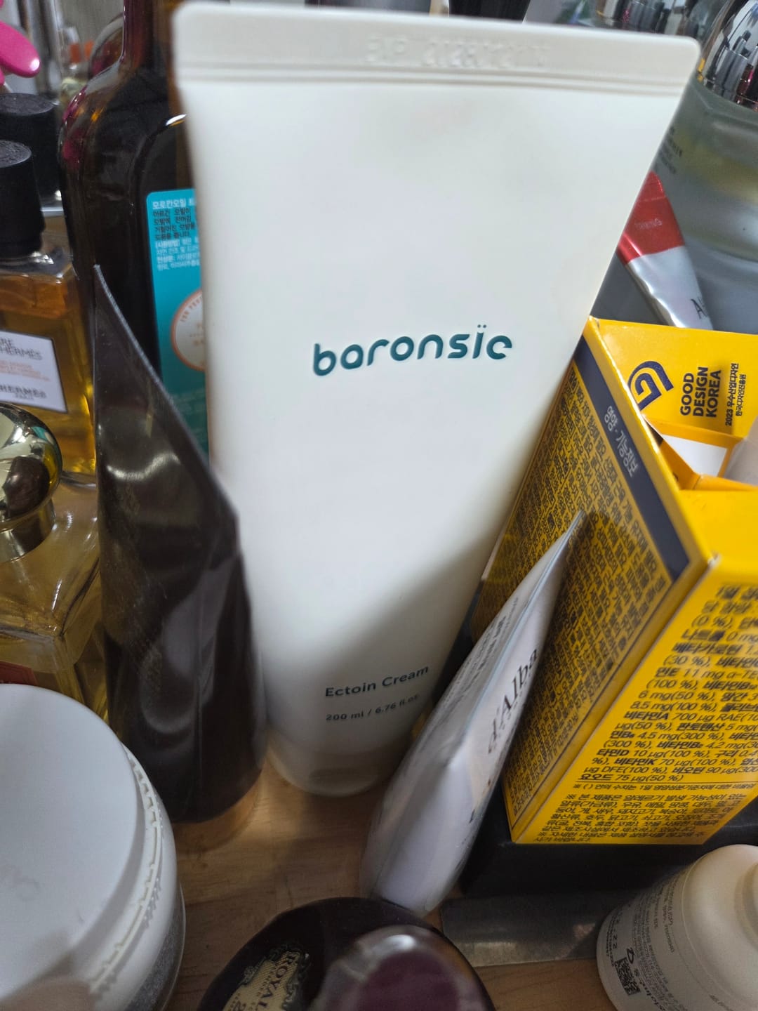 Customer photo review of baronsie Ectoin Cream 200ml
