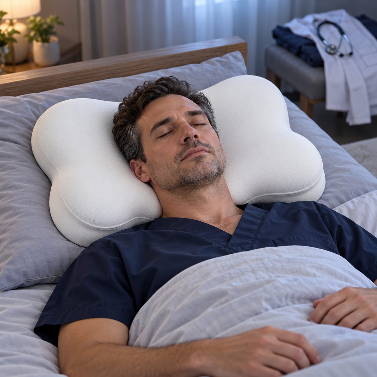 Customer photo review of KumoContour™ Pillow