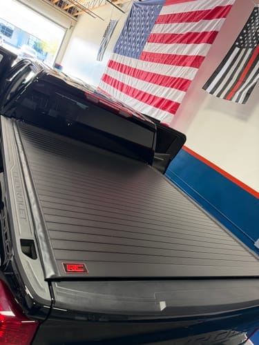 Customer photo review of Rough Country Hard Roll Up Bed Cover | Chevy/GMC Sierra/Silverado 1500 (19-26)