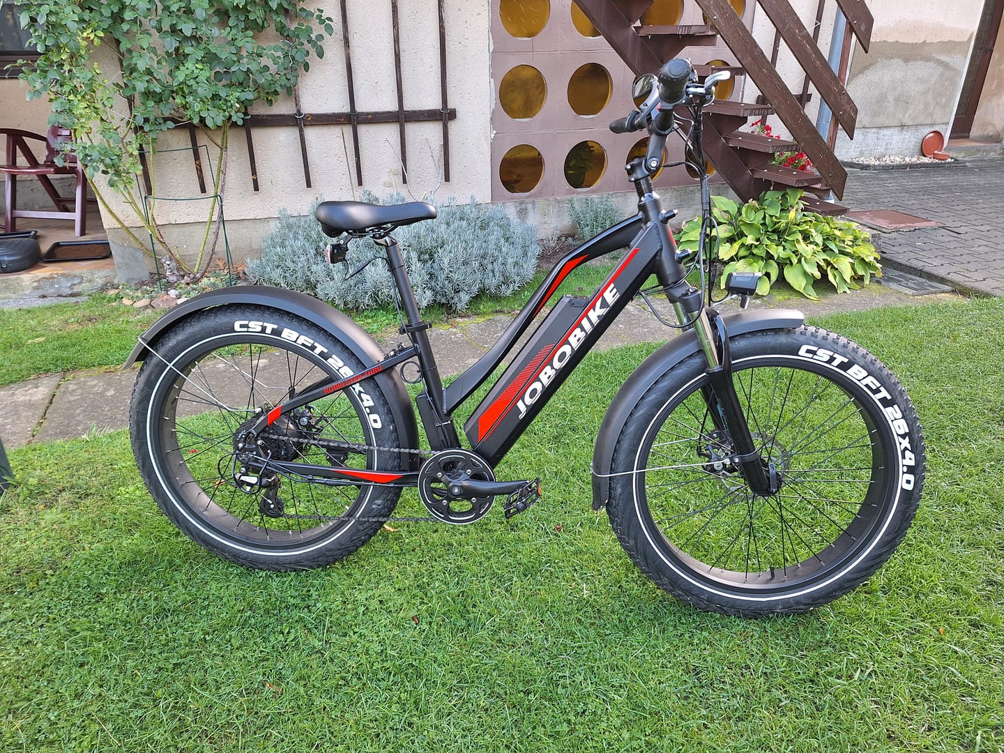 Customer photo review of JOBOBIKE Hinterer Kotflügel mit Halterung