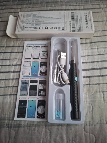Customer photo review of AllAboutEars – 1080P Connected Otoscope, WiFi Ear Camera (iOS & Android)