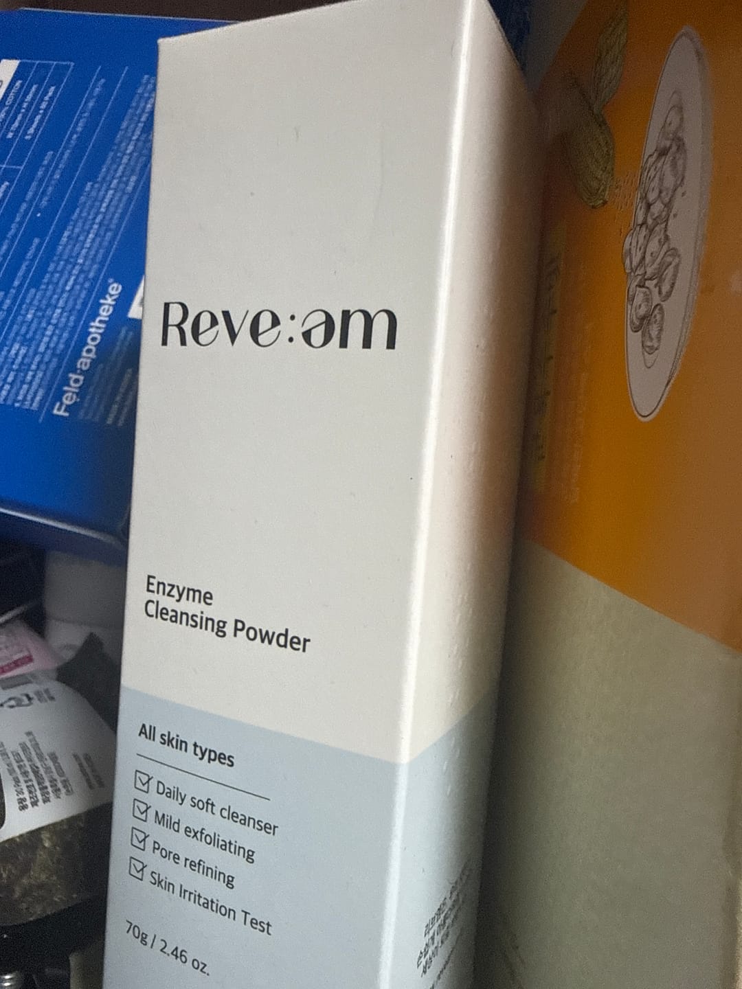 Customer photo review of Reve:am Enzyme Cleansing Powder 70g
