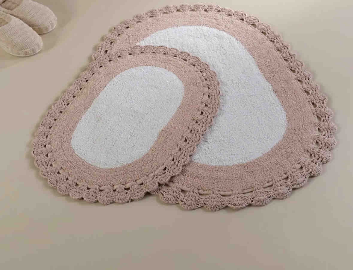 Customer photo review of Bianca 2’li Takım Banyo Paspası %100 Pamuk 40x60 + 60x90cm Kahverengi
