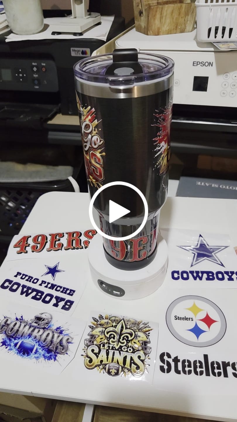 Customer video review of Gang Sheet Builder