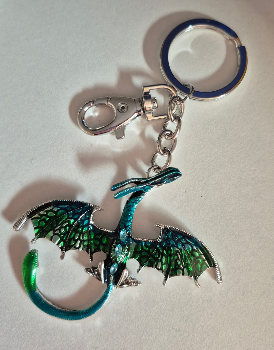 Customer photo review of Mystischer Drachen Schlüsselanhänger