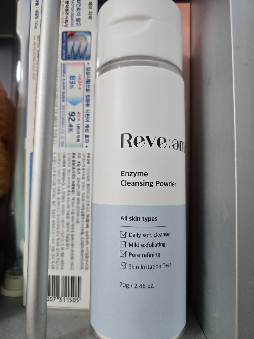 Customer photo review of Reve:am Enzyme Cleansing Powder 70g