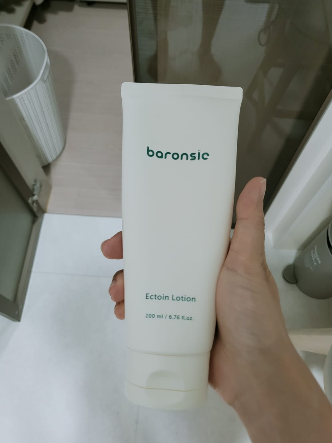 Customer photo review of baronsie Ectoin Lotion 200ml