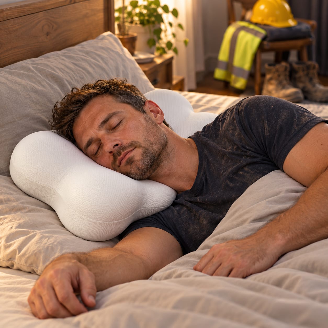 Customer photo review of KumoContour™ Pillow