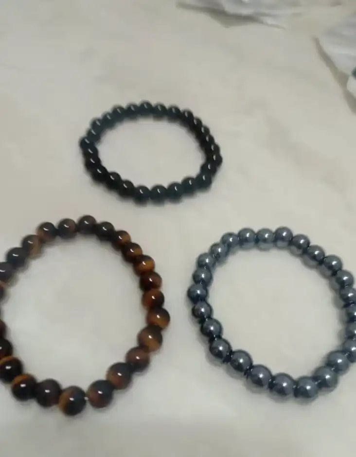 Customer photo review of Three in one Tiger‘s Eye Protection Bracelet