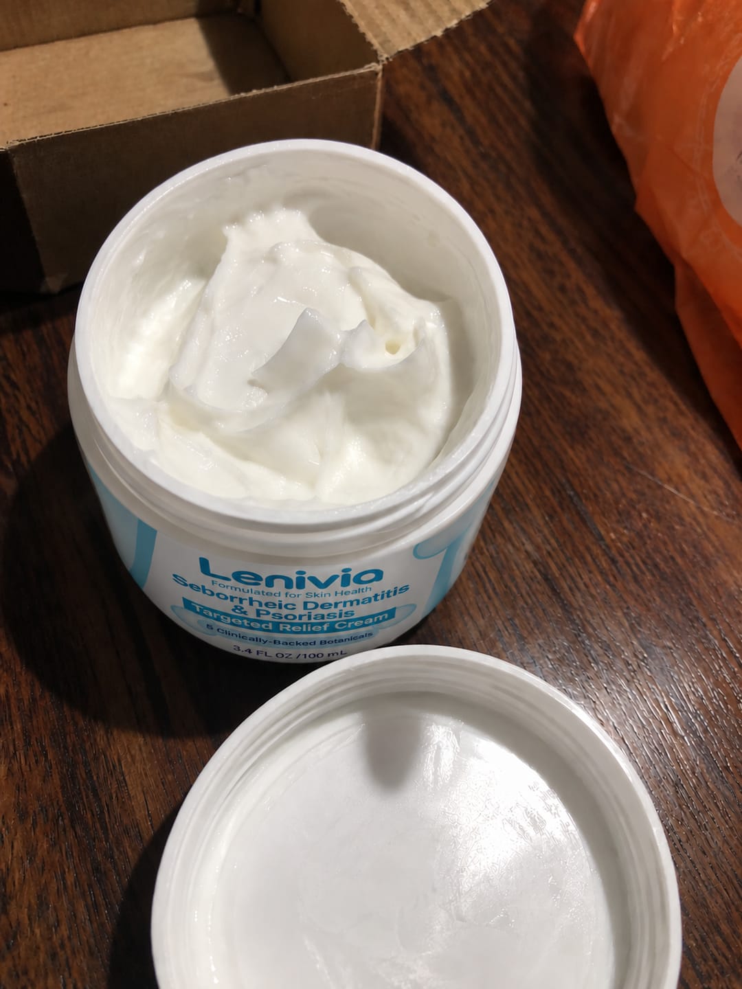 Customer photo review of Crema calmante anti-picor