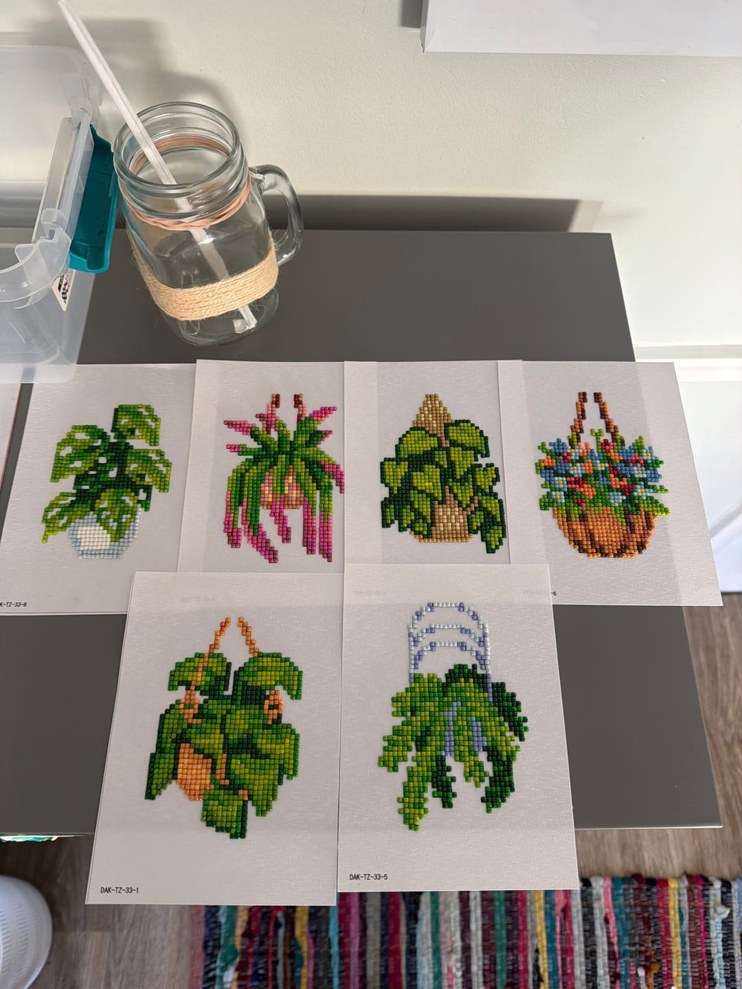 Customer photo review of Houseplants Set No. 1
