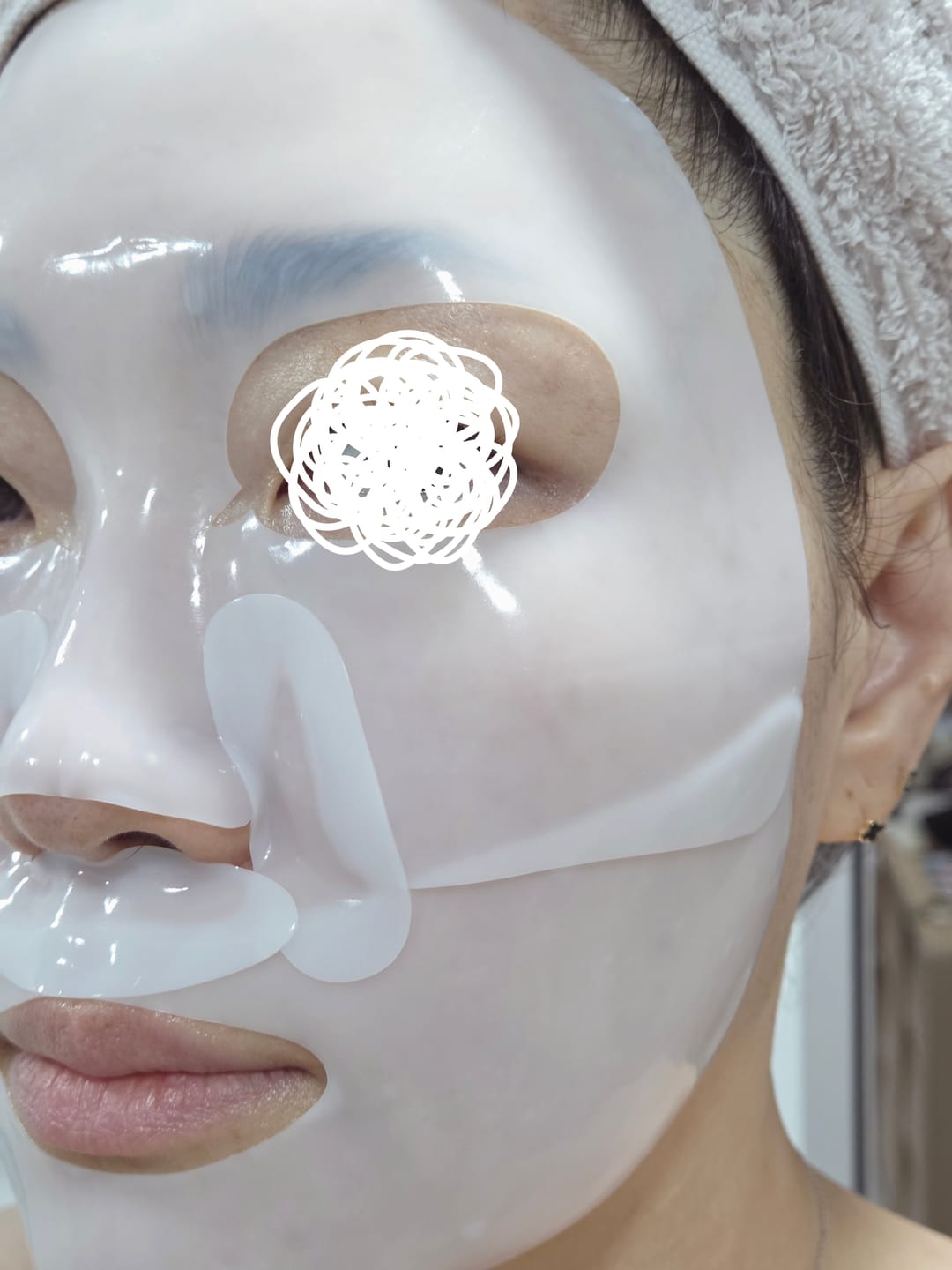 Customer photo review of TOWBTOWB Perfect Collagen Mask 32g