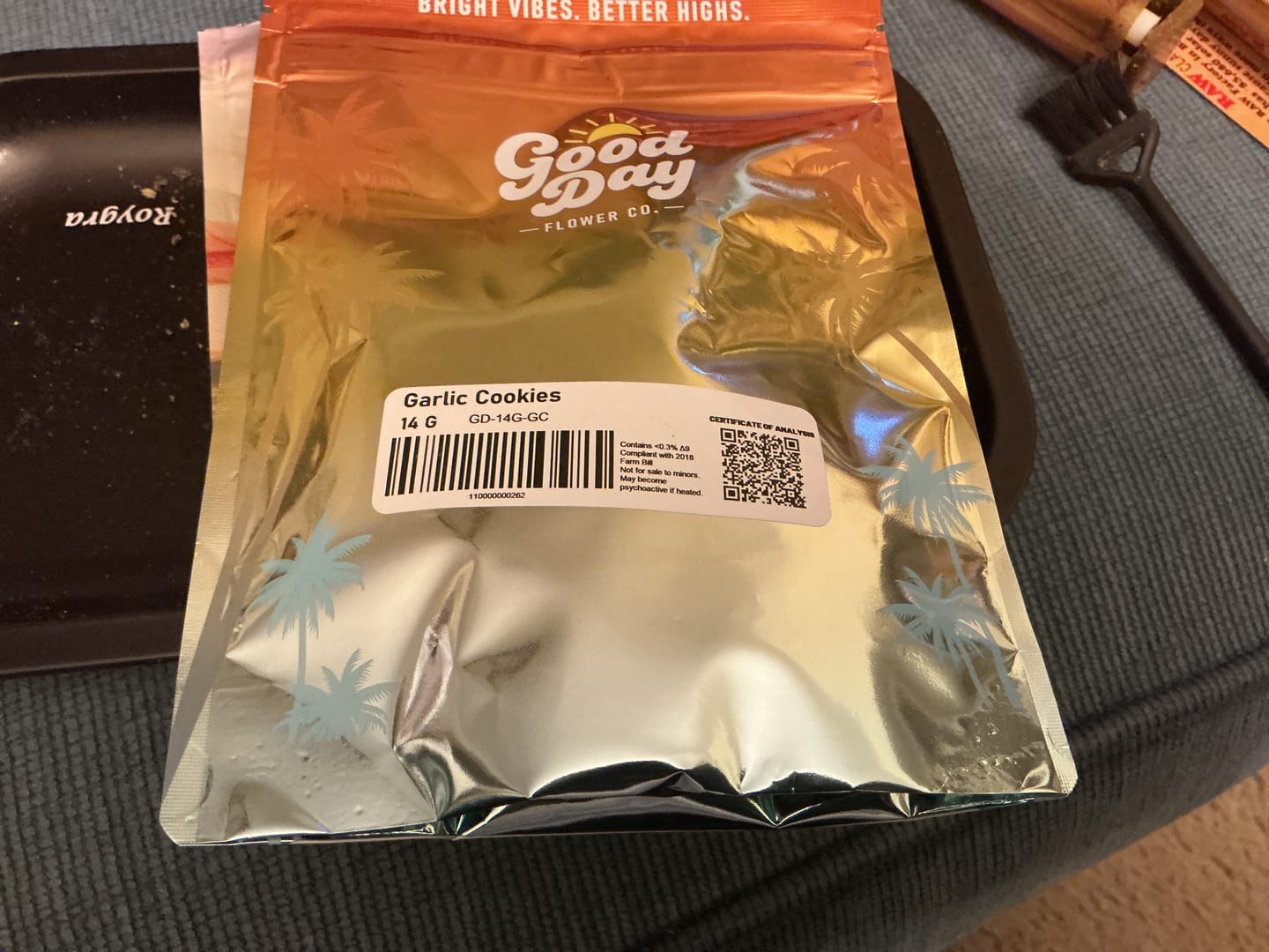 Customer photo review of Good Day - Garlic Cookies - 14 Grams - Indica