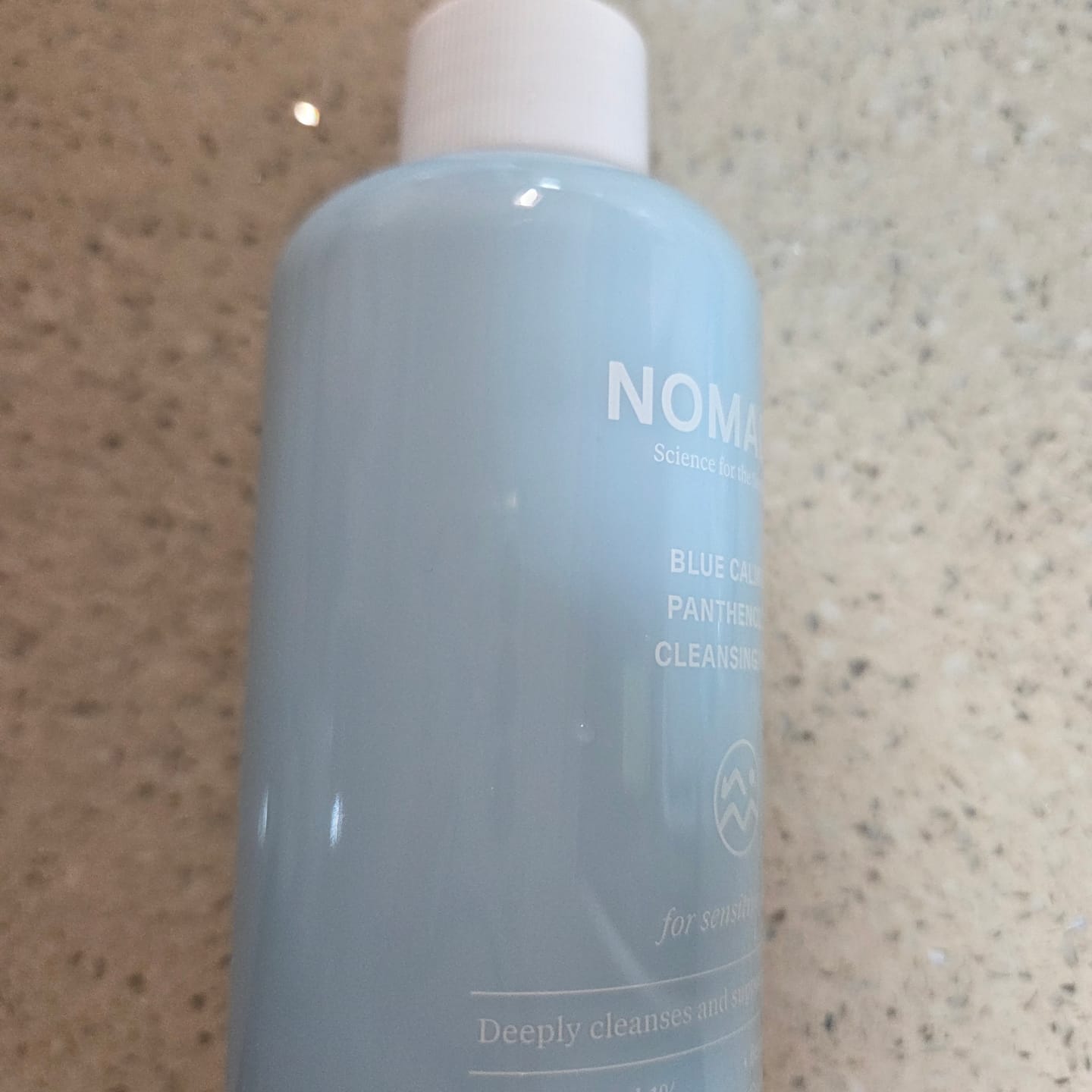 Customer photo review of Nomadia Blue Calming Panthenol 1% Cleansing Milk 190ml