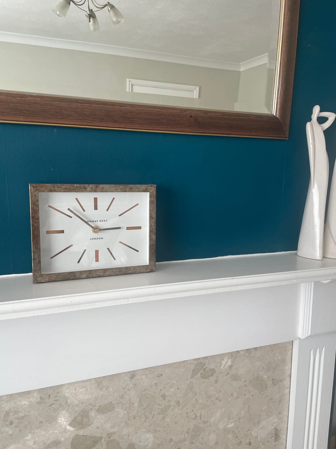 Customer photo review of Thomas Kent London. Smithfield Mantel Clock Bronze