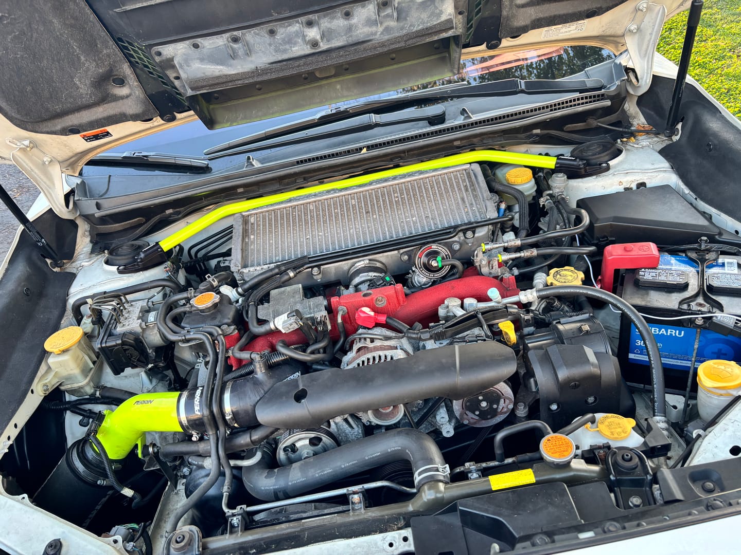 Customer photo review of Turbo Inlet Hose for 2004-2021 STI & 2002-2007 WRX, Forester XT