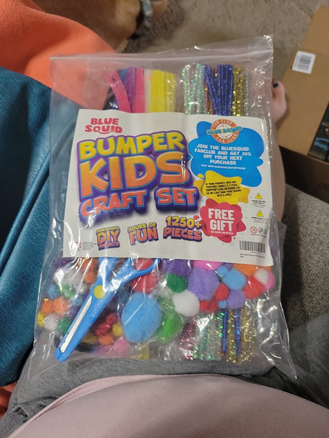 Customer photo review of Blue Squid Essential Craft Kit